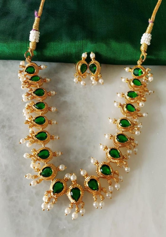 Full Green Tanmani Necklace