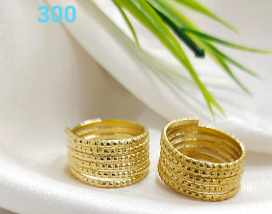 Traditional Five Layer Toe Ring