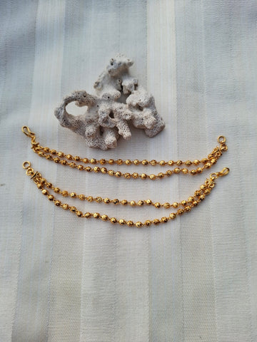 Double-Layered Golden Bead Wel