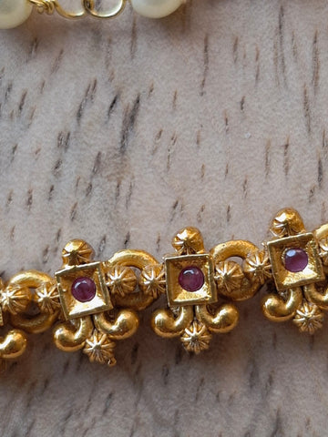 Three Lyre Exclusive Designer Antique Polish Ear Chain