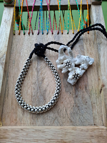 Oxidised Designer Thushi