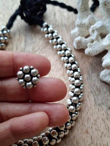 Oxidised Designer Thushi