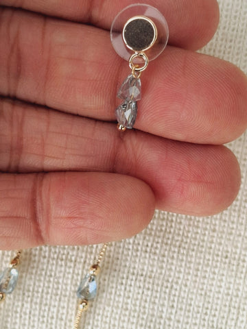 High Quality Light Blue Stone Minimal Set