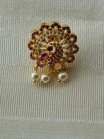 Micro Mini Pearls Designer Peacock Set