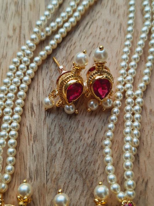 Full Red 5 Stone Small Tanmani