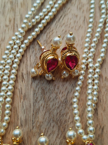 Full Red 5 Stone Small Tanmani