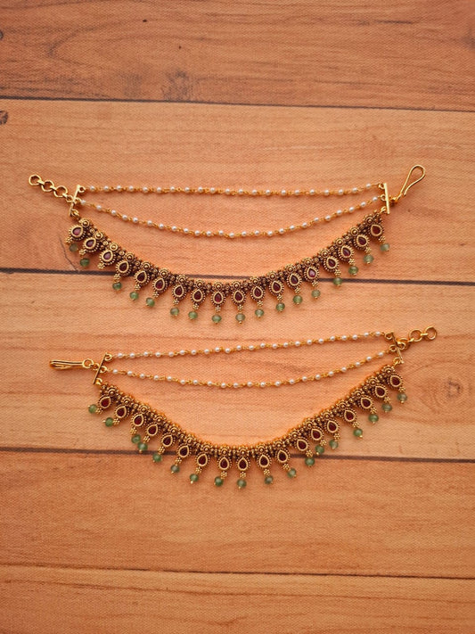 Three Lyre Exclusive Designer Ear Chain