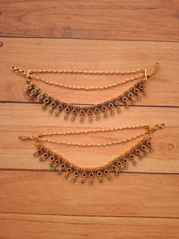 Three Lyre Exclusive Designer Ear Chain