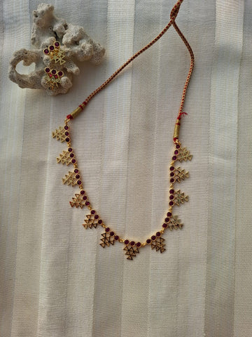 Cute and Elegant Saraswati Necklace