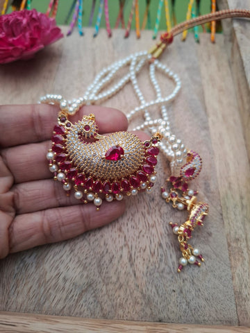 Stunning Stone Peacock Tanmani