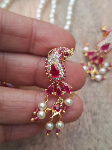 Stunning Stone Peacock Tanmani