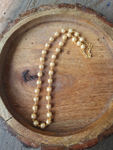 Designer Pear Mala 20 Inch