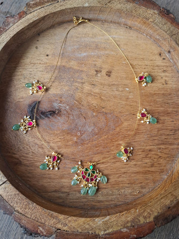 High Quality Multicoloured Minimal Necklace