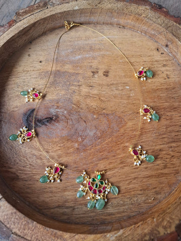 High Quality Multicoloured Minimal Necklace