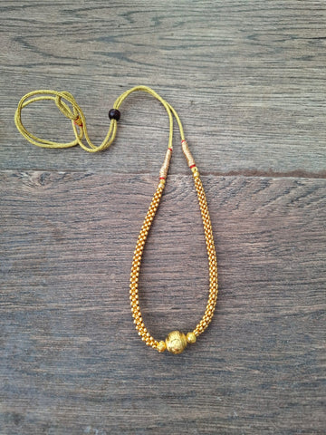 Golden Bead Thushi