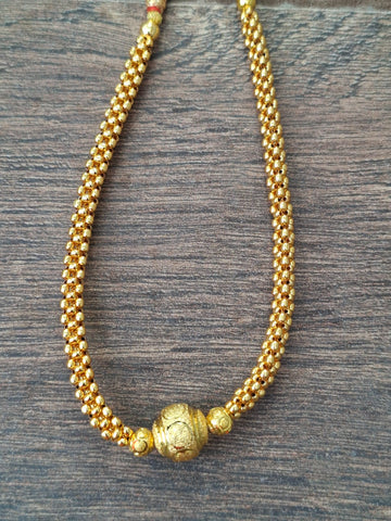 Golden Bead Thushi