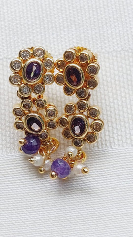 Flower Designer Necklace (Nilakshi)