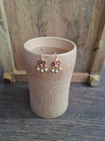 Small Cute Chandrakor Bugdi Cum Earring Traditional