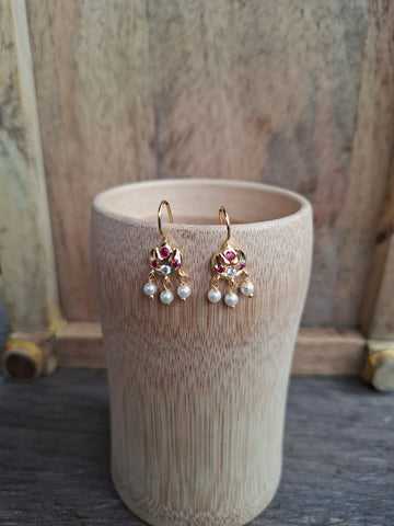 Small Cute Chandrakor Bugdi Cum Earring Traditional