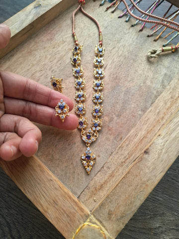American Diamond Set (Neelambari)