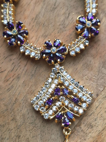 American Diamond Set (Neelambari)