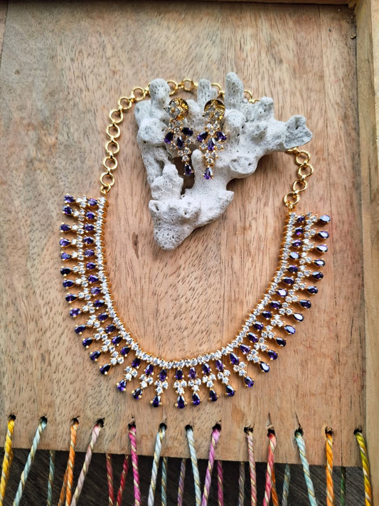 American Diamond Set (Nilika)