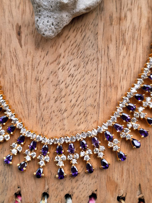 American Diamond Set (Nilika)