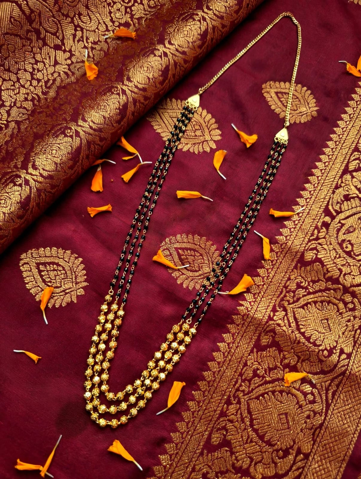 Traditional Peshwai Mangalsutra