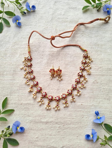 Prajakta Designer Royal Flower Set