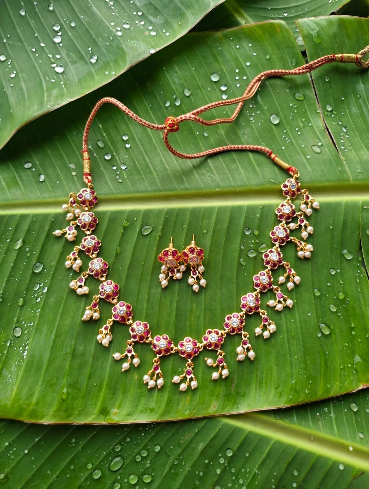 Prajakta Designer Royal Flower Set