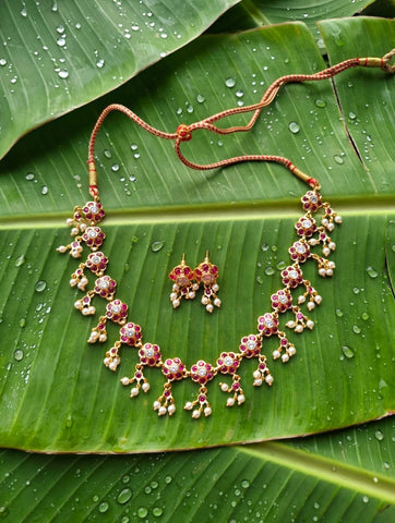 Prajakta Designer Royal Flower Set