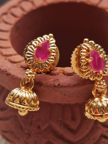 Small and Cute Golden Designer Zhumki - Siya