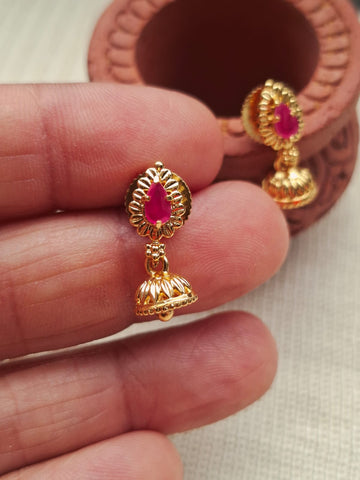 Small and Cute Golden Designer Zhumki - Siya
