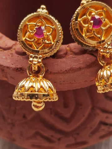 Small and Cute Golden Designer Zhumki - Asmi