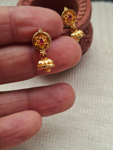 Small and Cute Golden Designer Zhumki - Asmi