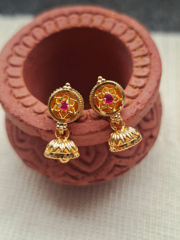 Small and Cute Golden Designer Zhumki - Asmi