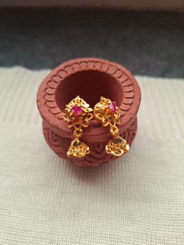 Small and Cute Golden Designer Zhumki - Jija