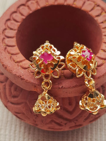 Small and Cute Golden Designer Zhumki - Jija