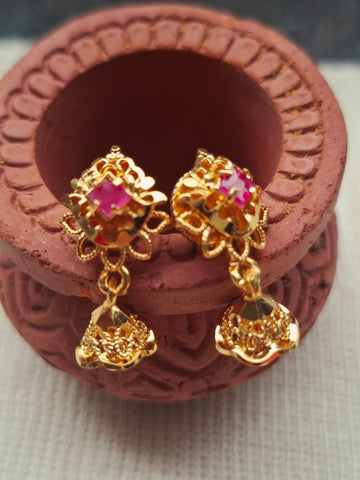 Small and Cute Golden Designer Zhumki - Jija