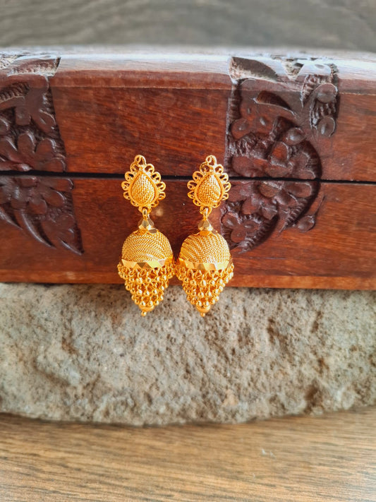 Golden Designer Zhumki - Radha