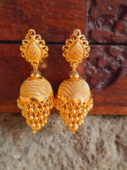 Golden Designer Zhumki - Radha