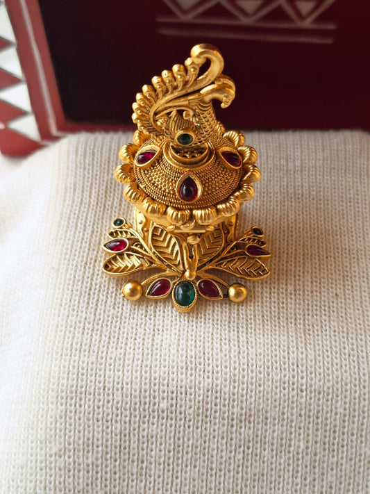 Haldi Kumkum Karanda Peacock