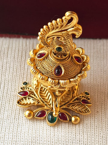 Haldi Kumkum Karanda Peacock