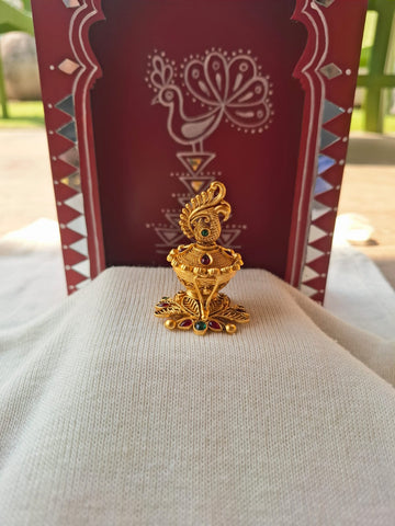 Haldi Kumkum Karanda Peacock