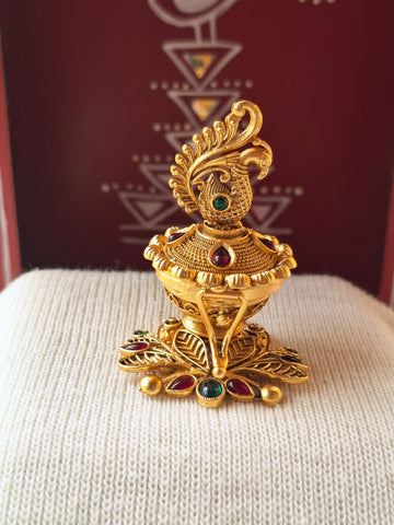 Haldi Kumkum Karanda Peacock