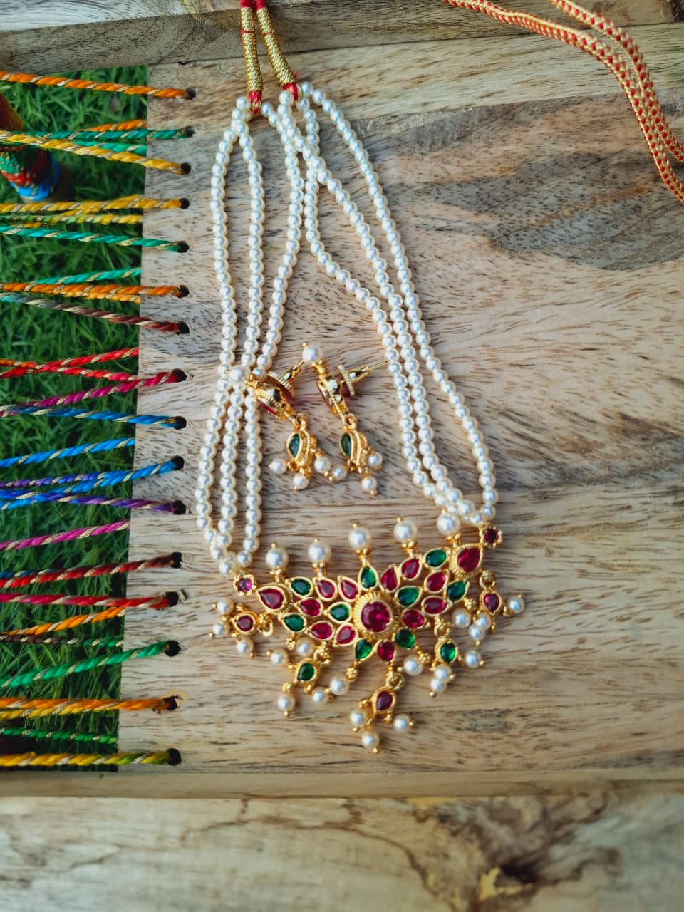 Royal Peshwai Puneri Tanmani Multicoloured