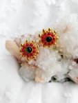 Peshwai Multicolour Flower Earrings